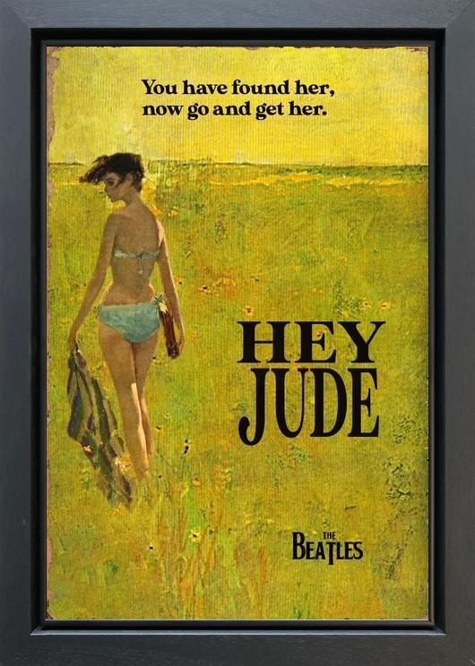 Linda Charles - 'Hey Jude' - Framed Original Artwork