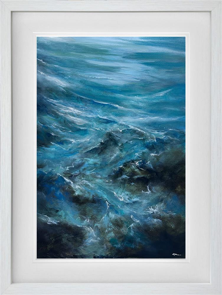Alison Johnson - 'Hidden Reef' - Framed Original Artwork