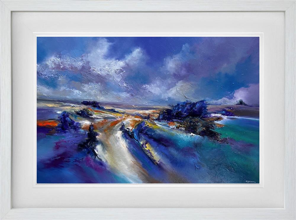 Alison Johnson - 'Hidden Valleys, Open Hearts' - Framed Original Artwork
