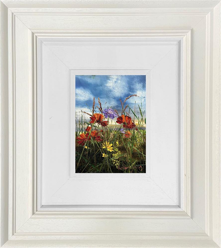 Kimberley Harris - 'High Noon In The Grass' - Miniature series - Framed Original Art