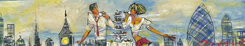 Andrei Protsouk - 'High Tea' - Framed Original Artwork