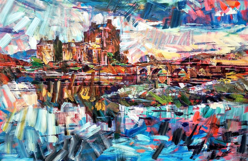 Colin Brown - 'Highland Reflections' - Framed Original Art