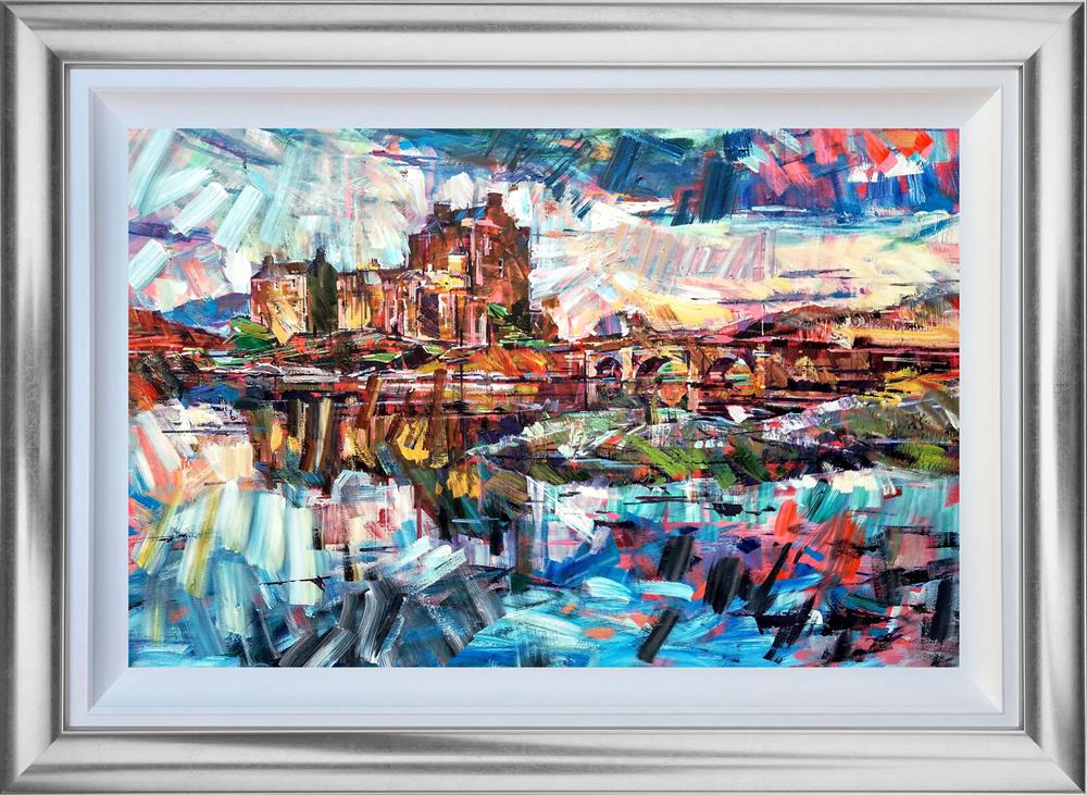 Colin Brown - 'Highland Reflections' - Framed Original Art