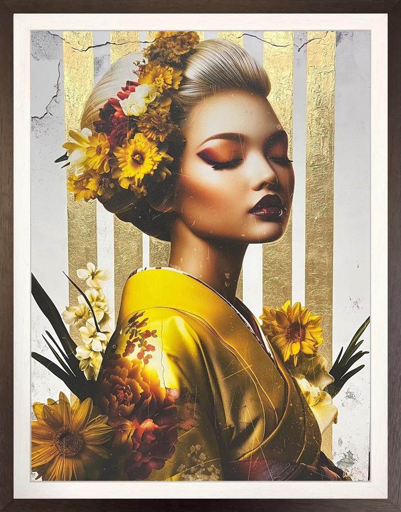 Chuck - 'Himawari no Michi' - Framed Original Art