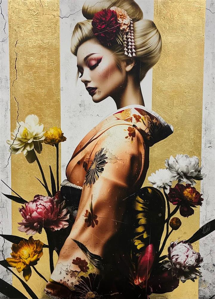 Chuck - 'Himeta Kotoba Unspoken Words' - Framed Original Art