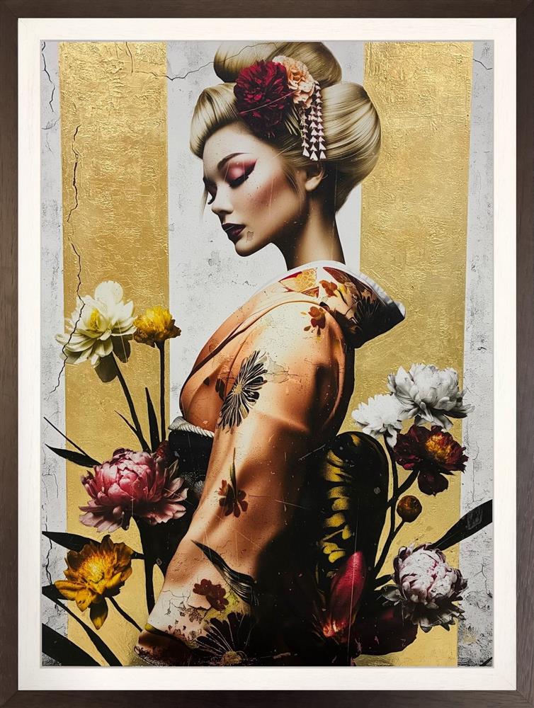 Chuck - 'Himeta Kotoba Unspoken Words' - Framed Original Art