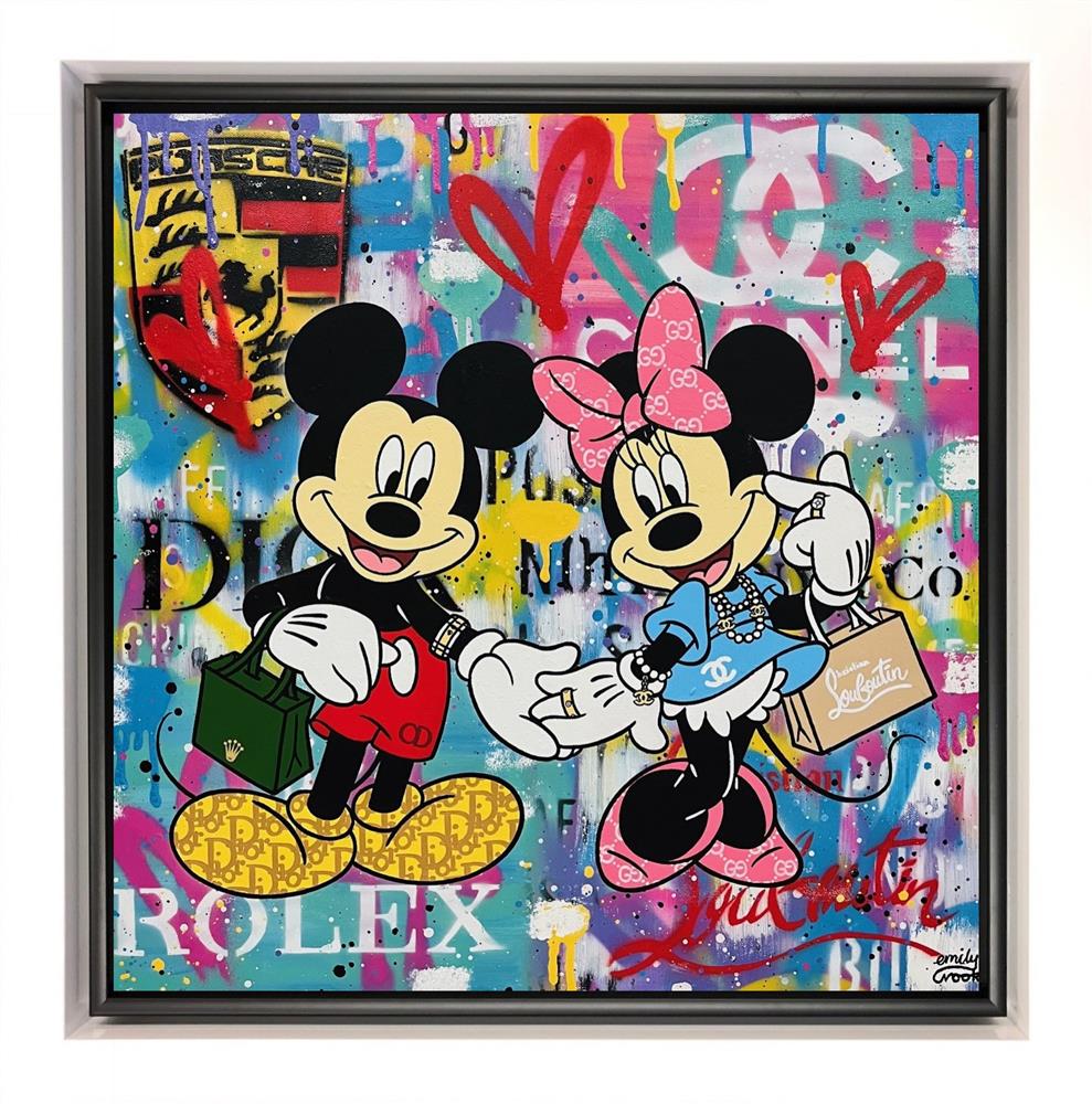 Emily Crook - 'Hold My Hand' - Framed Original Artwork