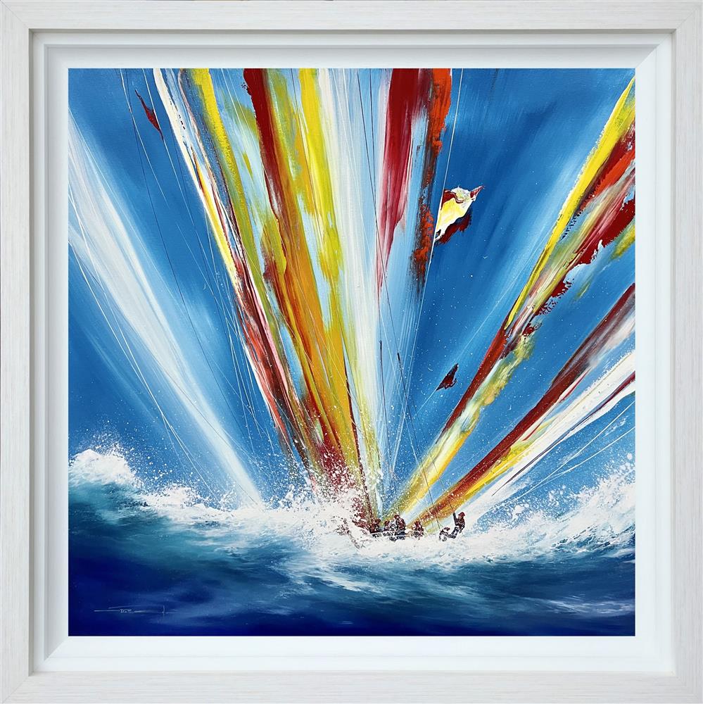 Dale Bowen - 'Hold On To Dear Life' - Framed Original Art