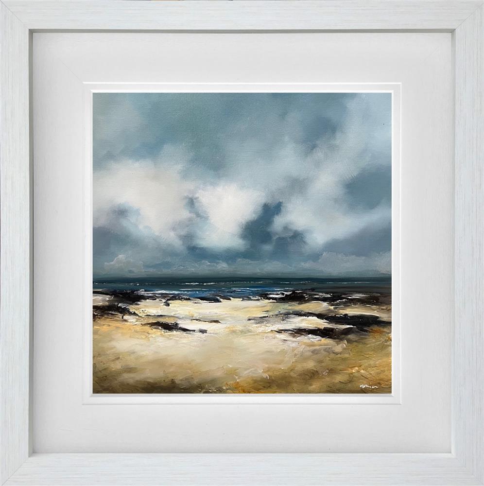 Alison Johnson - 'Holding Us In Stillness' - Framed Original Artwork