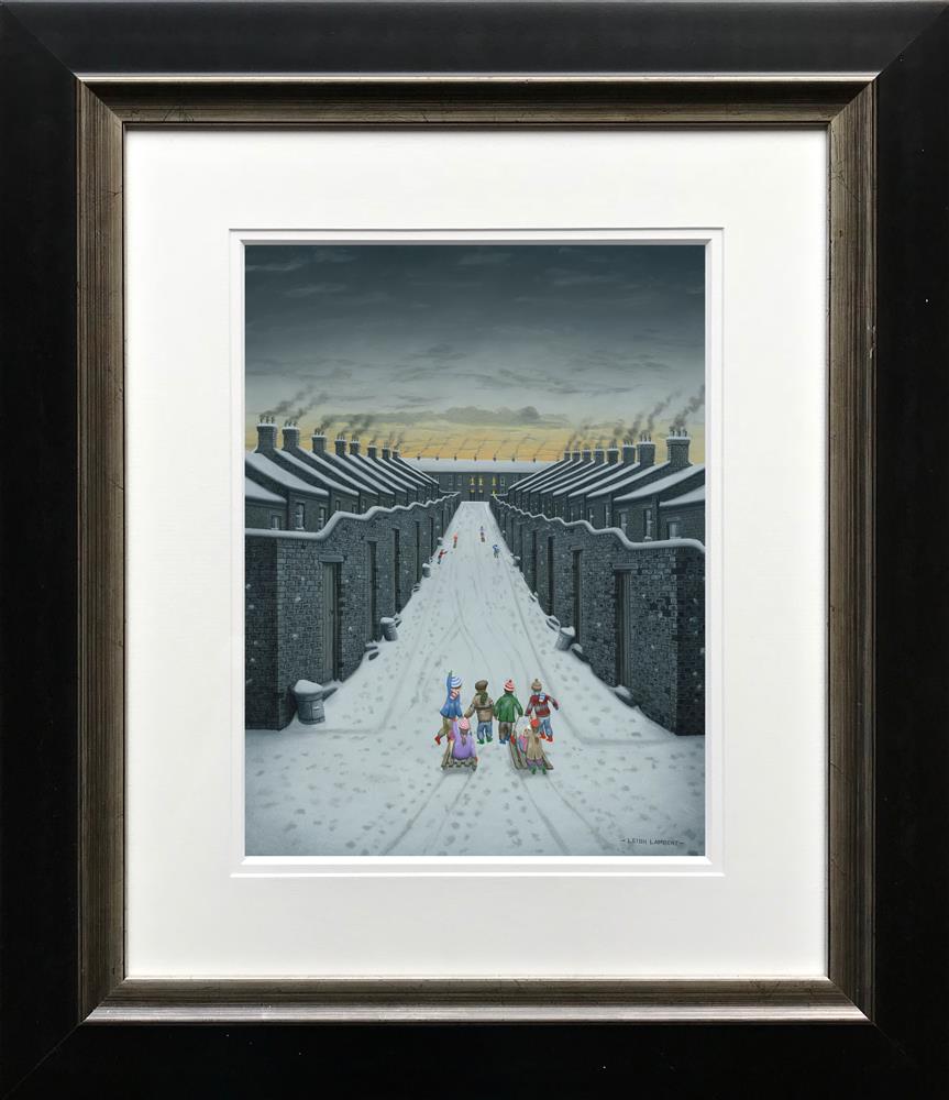 Leigh Lambert - 'Home James' - Framed Limited Edition
