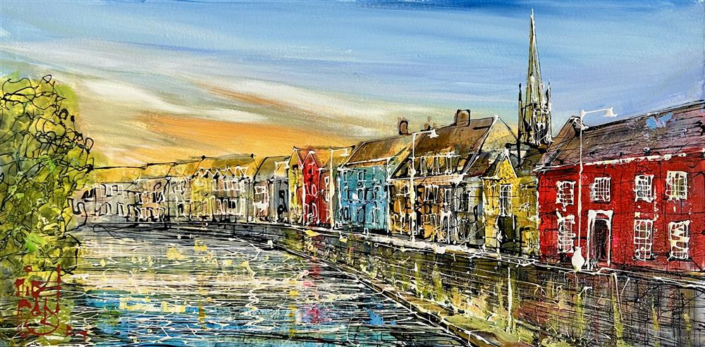 Nigel Cooke - 'Home Sweet Home' - Framed Original Artwork