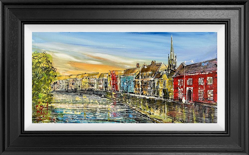 Nigel Cooke - 'Home Sweet Home' - Framed Original Artwork