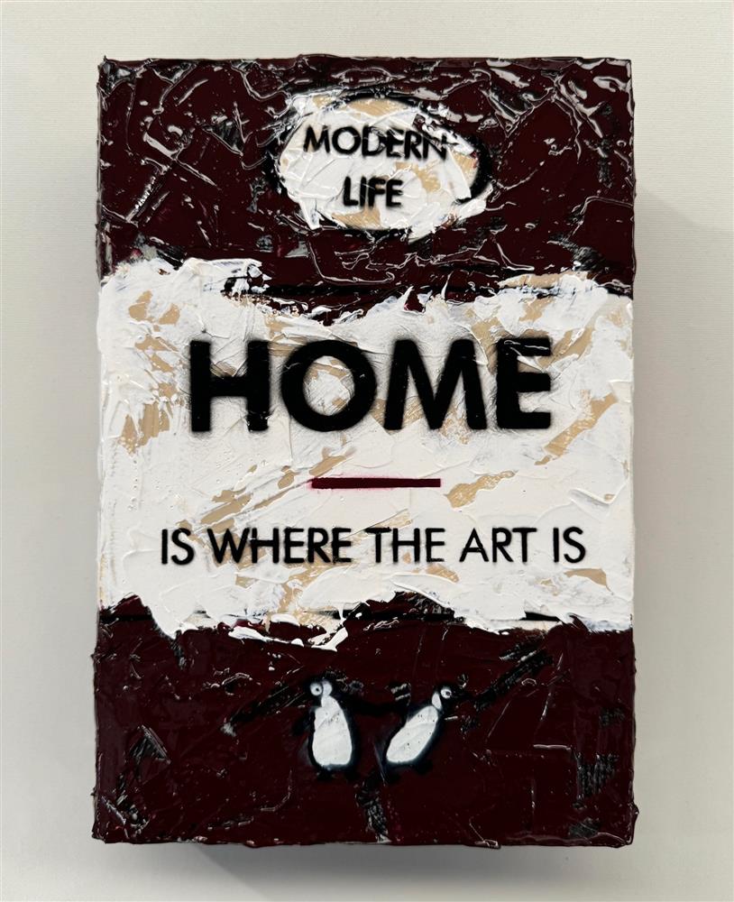 Hue Folk - 'Home' - Framed Original Art