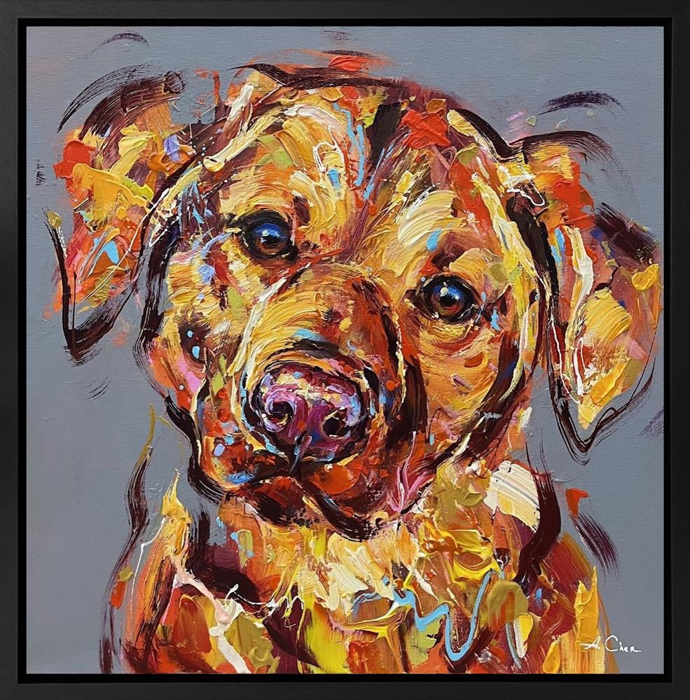 Anna Cher - 'Honey' - Framed Original Artwork