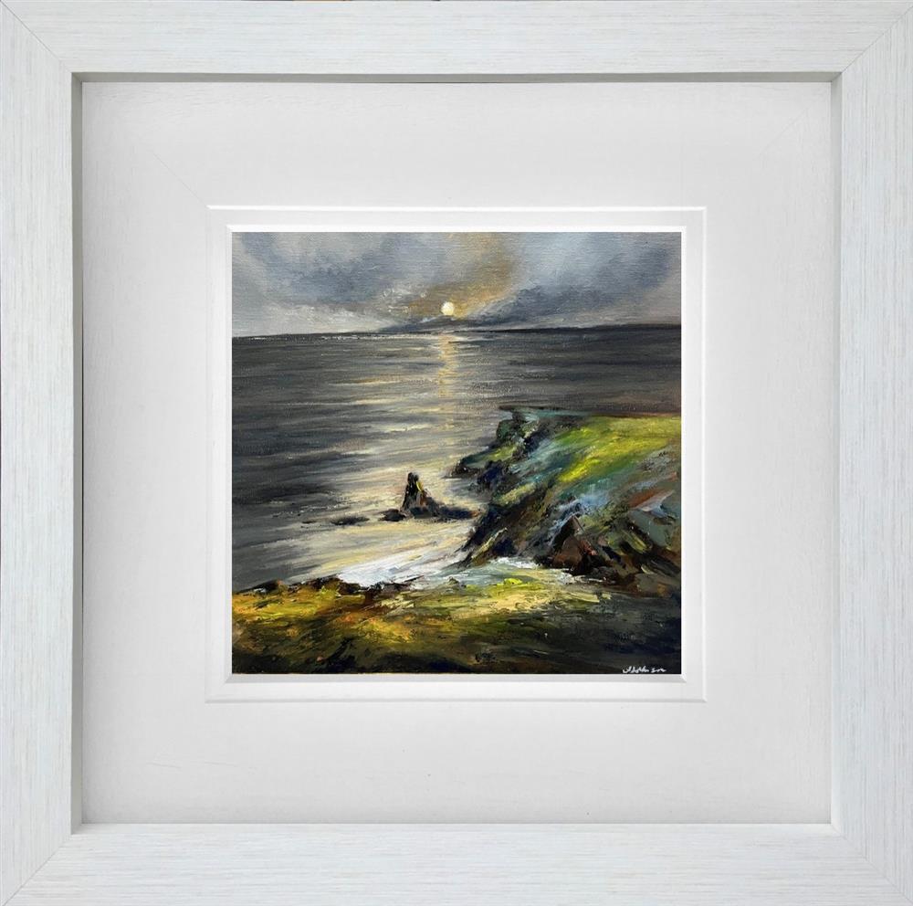 Alison Johnson - 'Hope Across The Water ' - Framed Original Artwork