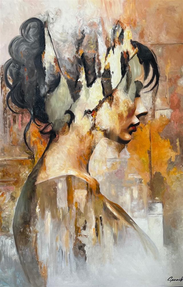 Sannib - 'Hope - The Hidden Side' - Framed Original Art