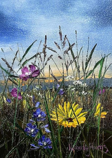 Kimberley Harris - 'Horizon In The Light' - Framed Original Artwork