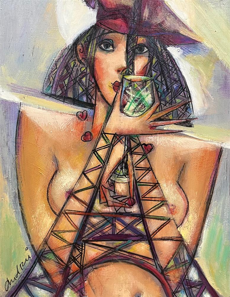 Andrei Protsouk - 'Hostage Of Tower' - Framed Original Artwork