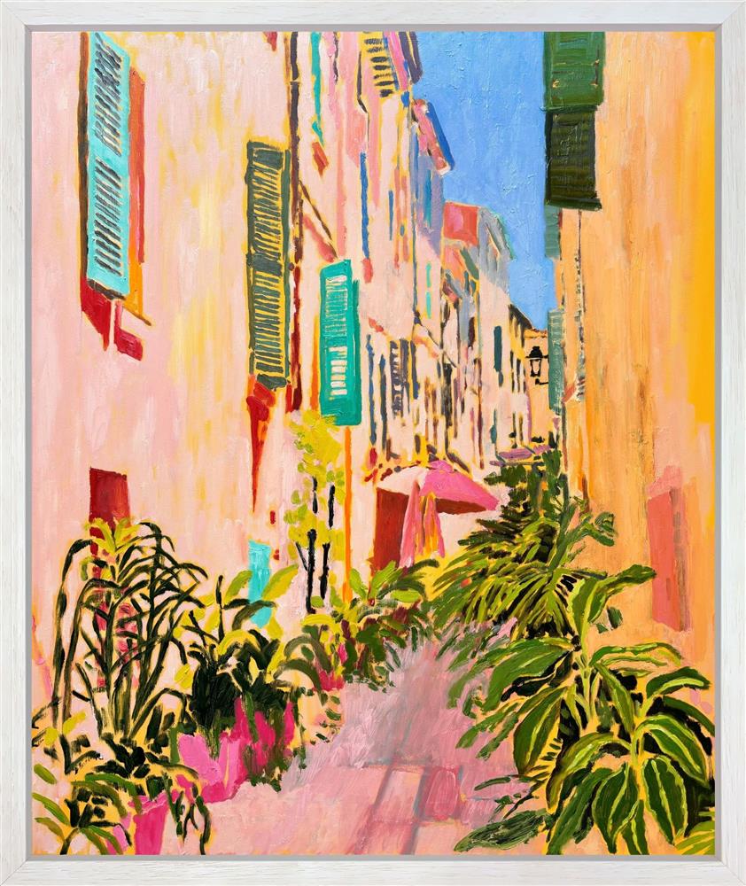 Leila Barton - 'Hot Summer I' - Framed Original Artwork