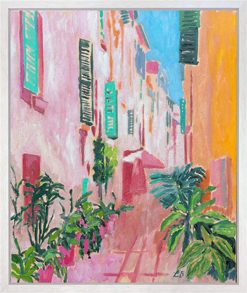 Leila Barton - 'Hot Summer II' - Framed Original Artwork