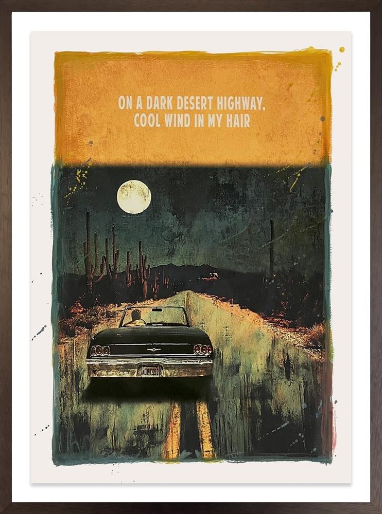 Linda Charles - 'Hotel California - Remastered - Deluxe ' - Framed Limited Edition