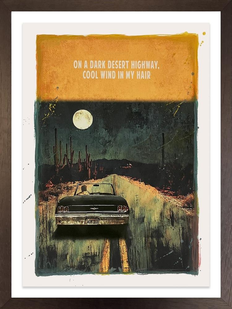 Linda Charles - 'Hotel California - Remastered ' - Framed Limited Edition