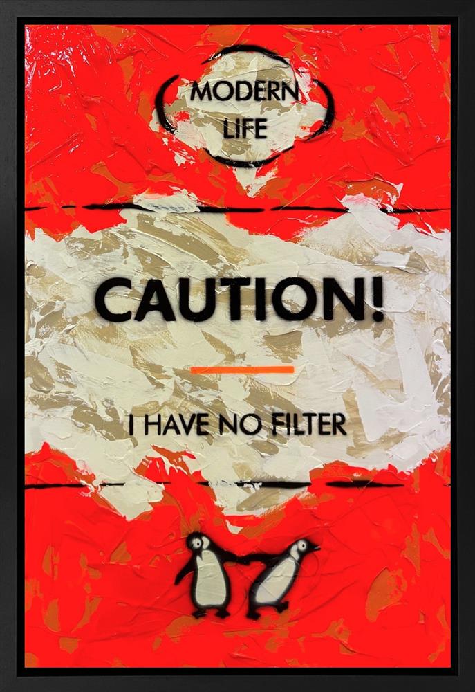 Hue Folk - 'I Have No Filter' - Framed Original Art