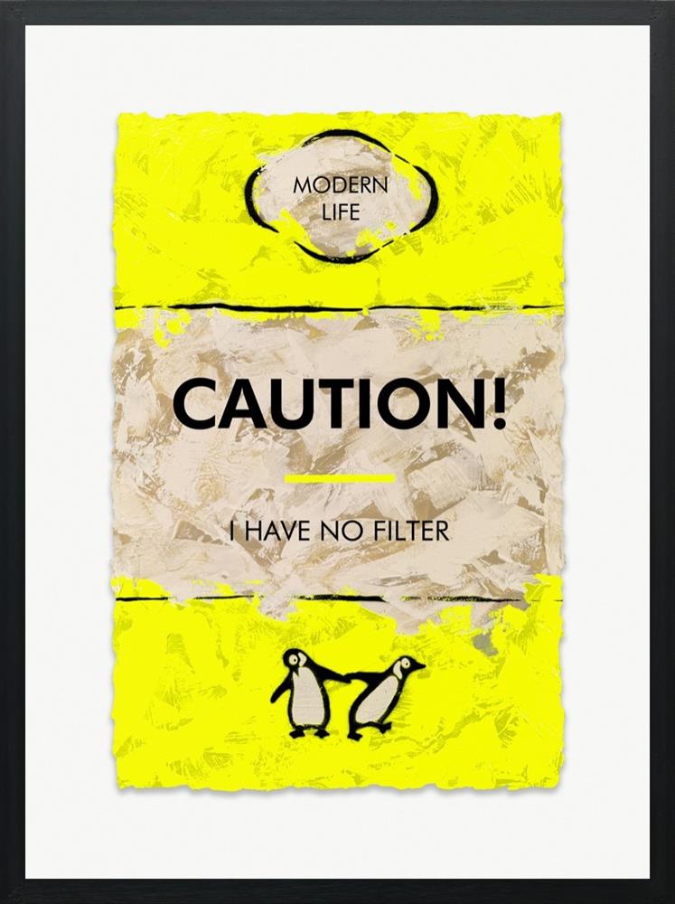 Hue Folk - 'I Have Not Filter' - Framed Limited Edition