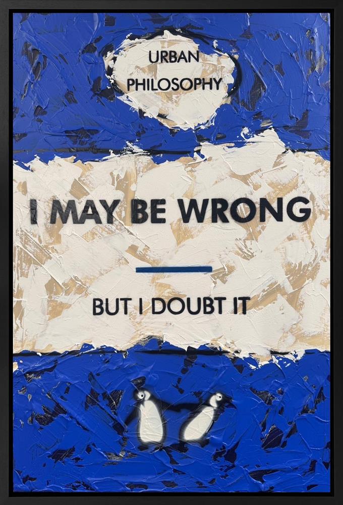 Hue Folk - 'I May Be Wrong' - Framed Original Artwork