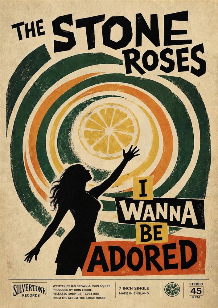 Linda Charles - 'I Wanna Be Adored' - ReSouled - Framed Limited Edition