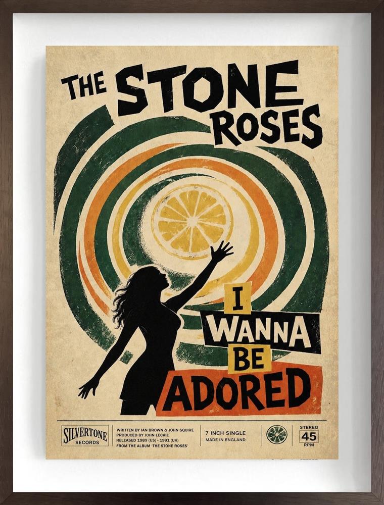 Linda Charles - 'I Wanna Be Adored' - ReSouled - Framed Limited Edition