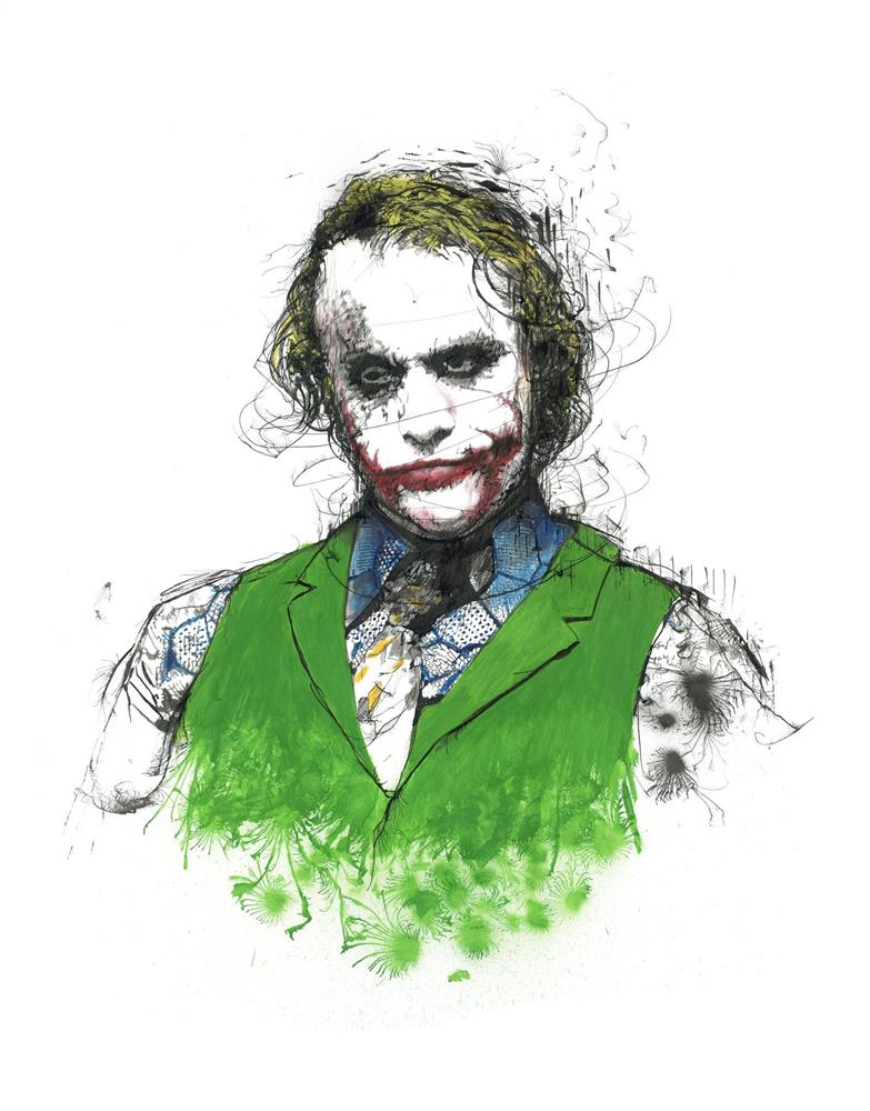 Scott Tetlow - 'I Want My Phone Call' - Framed Original Art