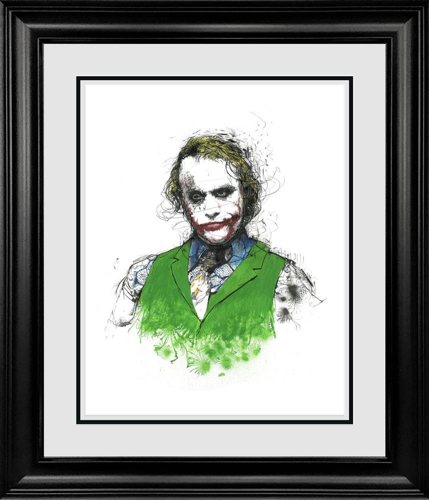 Scott Tetlow - 'I Want My Phone Call' - Framed Original Art