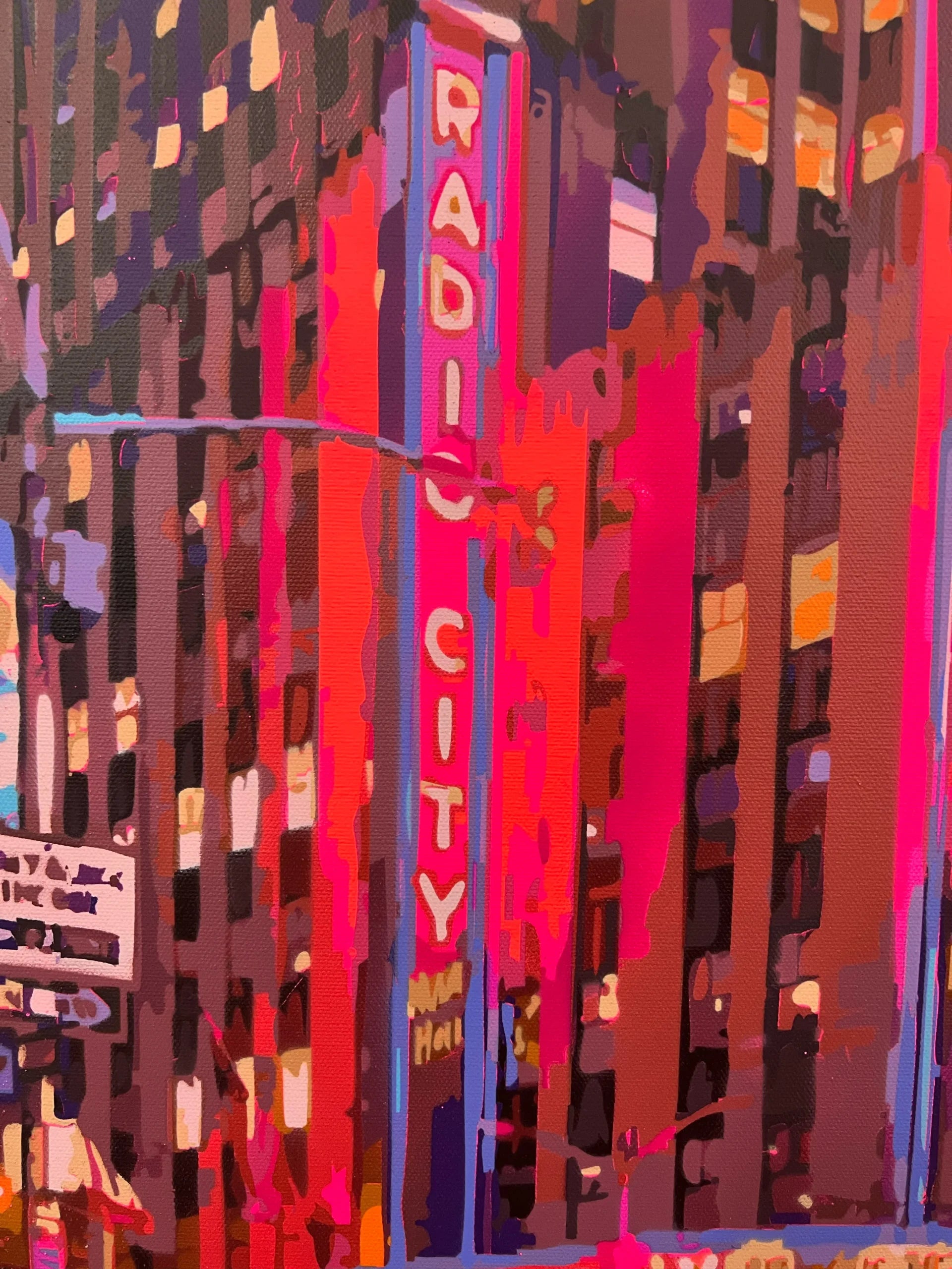 Marco Barberio - 'Radio City Music Hall' - Original Art