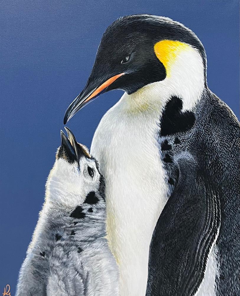 Hayley Goodhead - 'Ice, Ice, Baby' - Framed Original Artwork