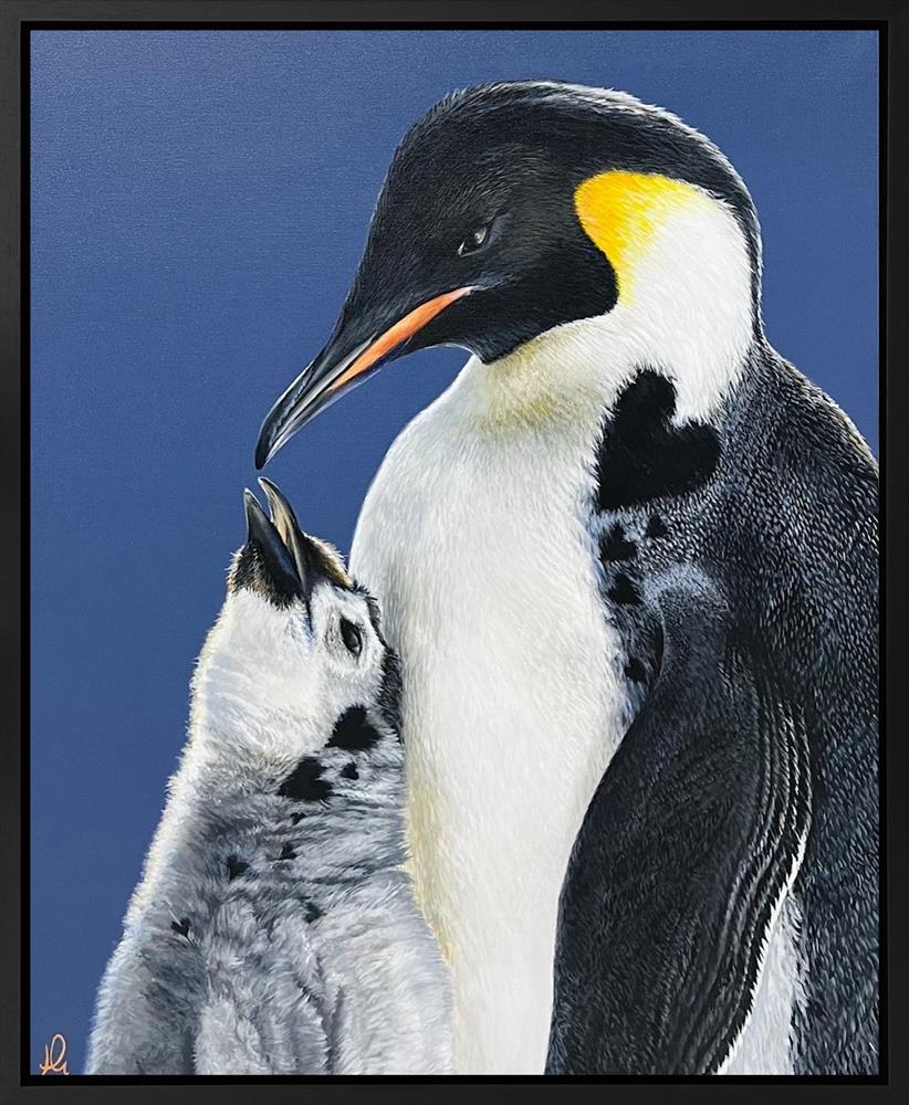 Hayley Goodhead - 'Ice, Ice, Baby' - Framed Original Artwork