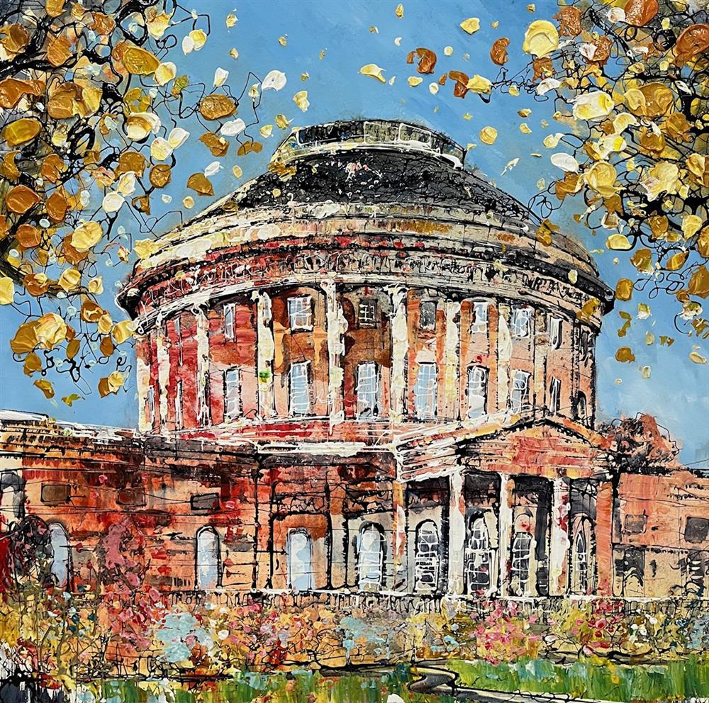 Nigel Cooke - 'Ickworth House' - Framed Original Artwork