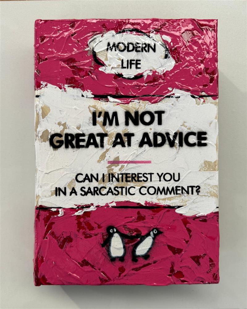 Hue Folk - 'I'm Not Great At Advice' - Storybook - Framed Original Artwork