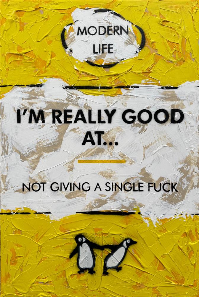 Hue Folk - 'I'm Really Good At...' - Framed Original Artwork