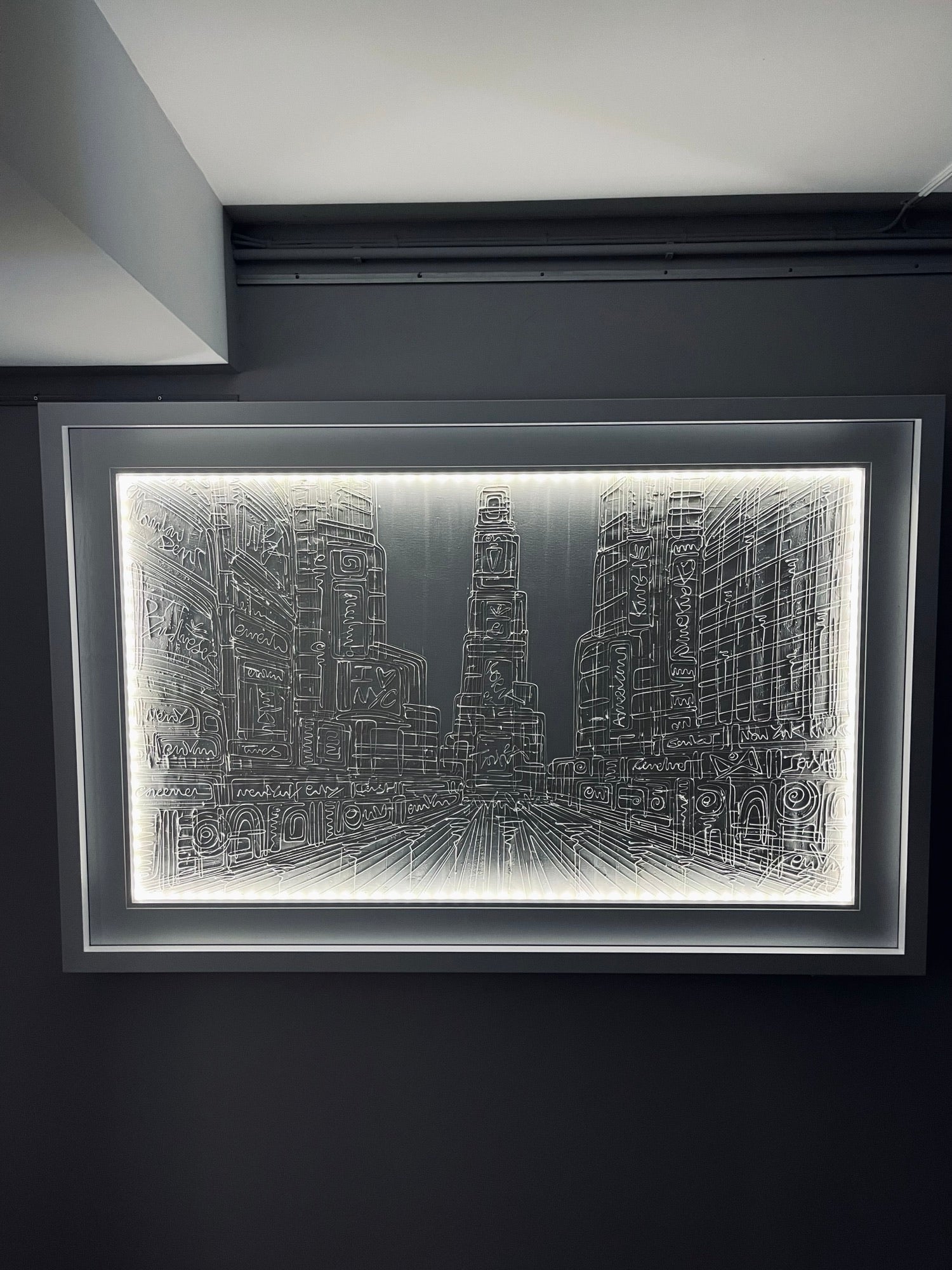 Edward Waite - 'Light' - Framed Original Art