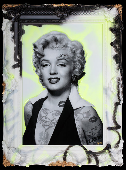 Ghost - 'Imperfection Is Beauty (Monroe) ' - Framed Limited Edition