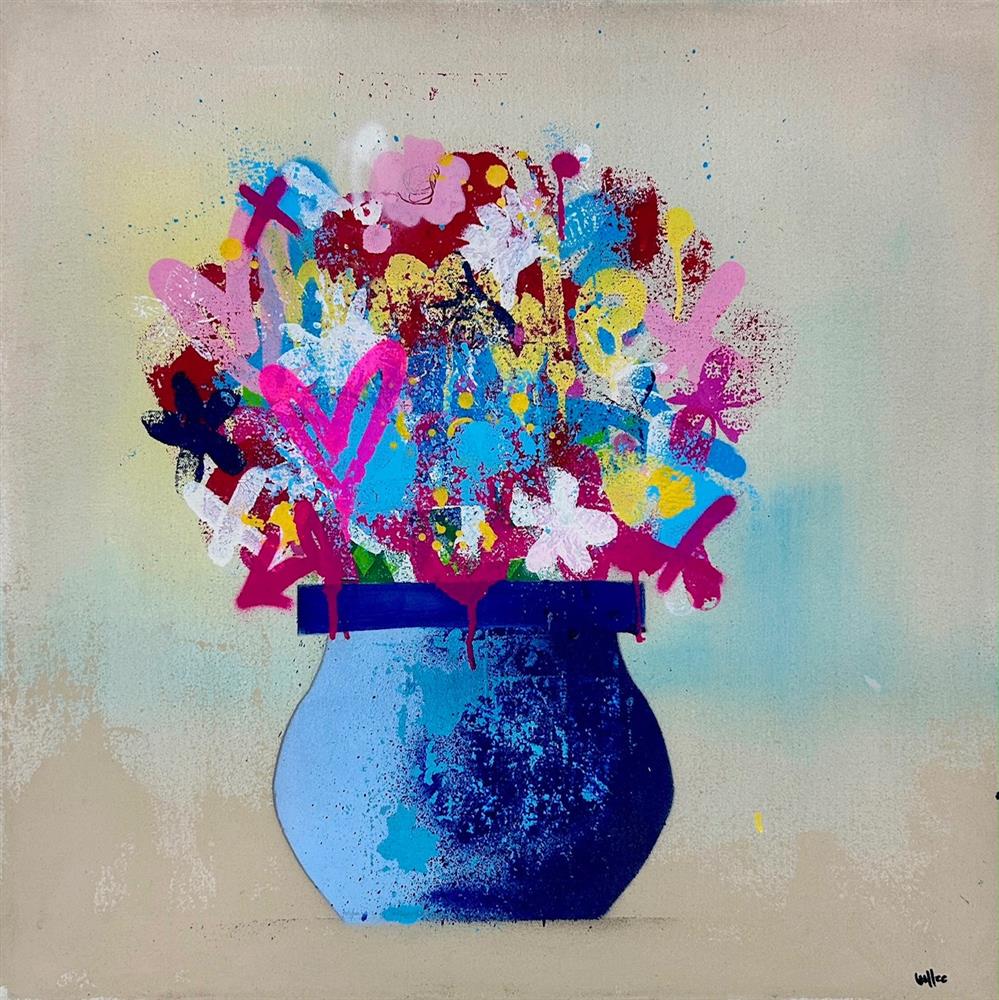 Bollee Patino - 'In Bloom I' - Framed Original Artwork