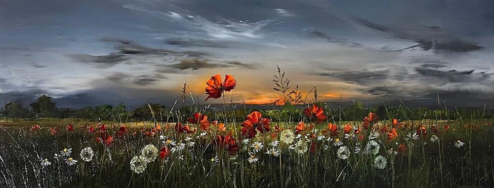 Kimberley Harris - 'In Fields We Fell Together' - Framed Original Artwork