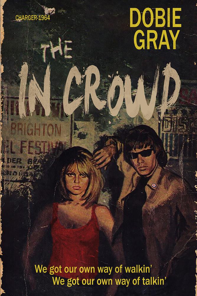 Linda Charles - 'In The Crowd' - Framed Original Artwork