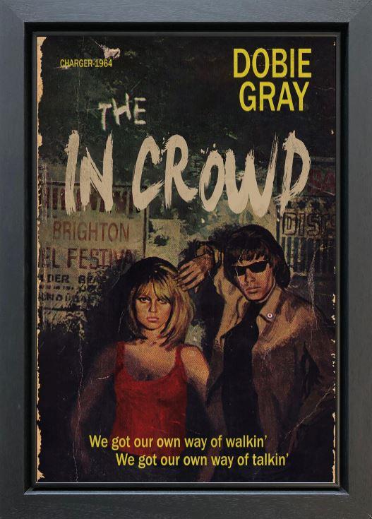 Linda Charles - 'In The Crowd' - Framed Original Artwork