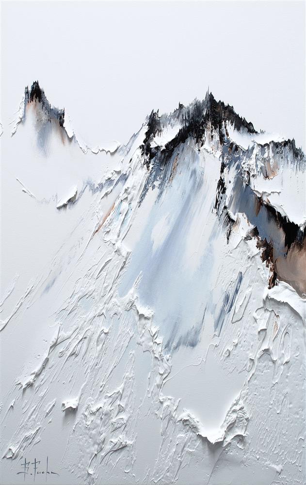 Bozhena Fuchs- 'In The Presence Of Height' - Framed Original Artwork