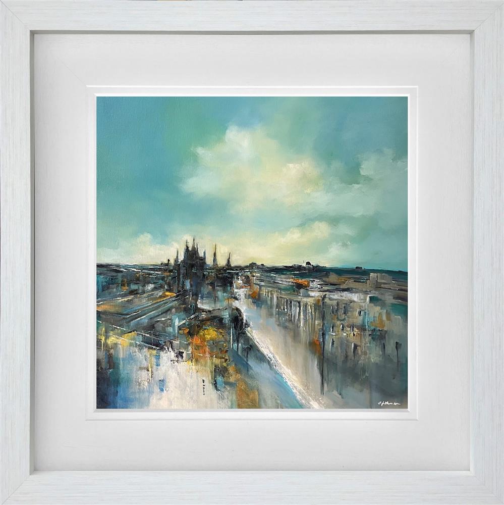 Alison Johnson - 'Into The Distance' - Framed Original Artwork