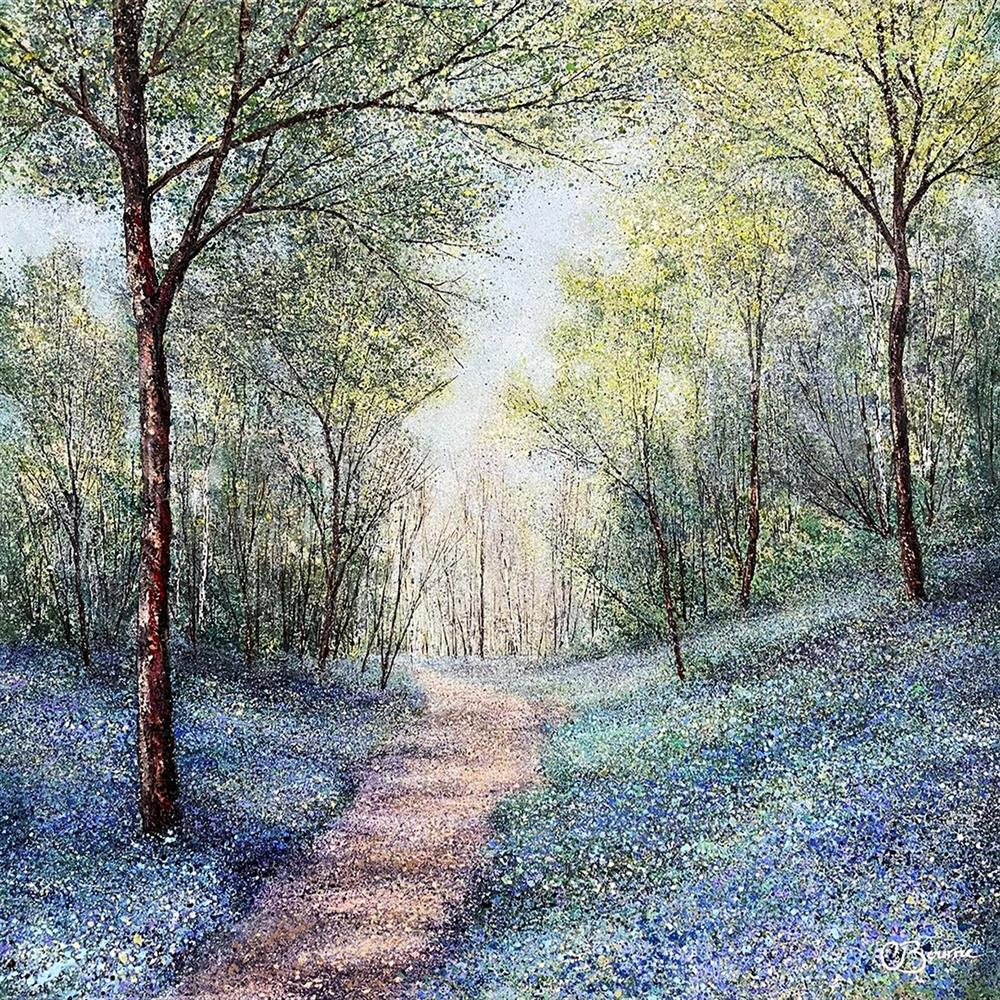 Chris Bourne - 'Into The Stillness' - Framed Original Art