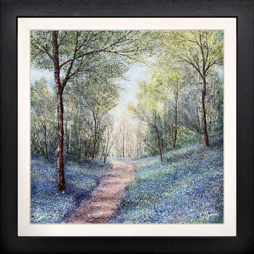 Chris Bourne - 'Into The Stillness' - Framed Original Art