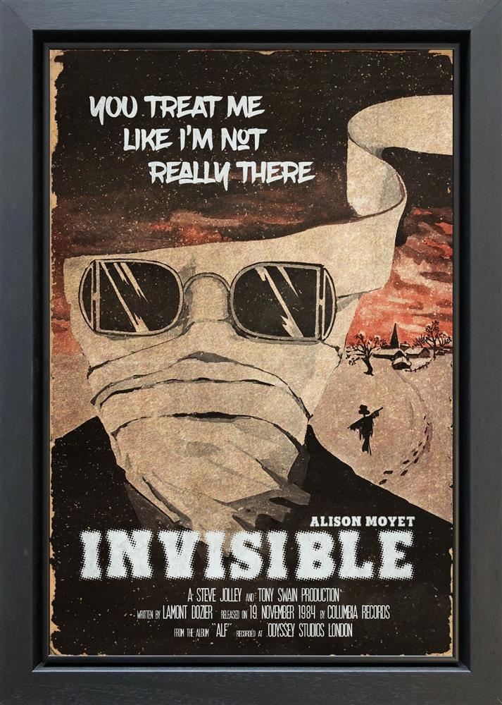Linda Charles - 'Invisible - ReMovied' - Framed Original Artwork